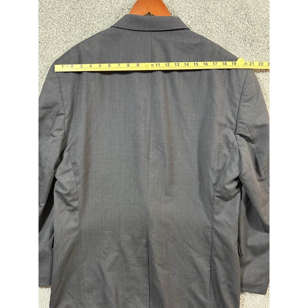 Jos. A Bank Mens 50XL Black 100% Wool Blazer Sport Coat 2 Button Big Tall - Picture 12 of 12